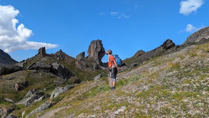 Ruta de senderismo al lago Trollsjön o Rissajaure-La Esfinge de Laponia Sueca