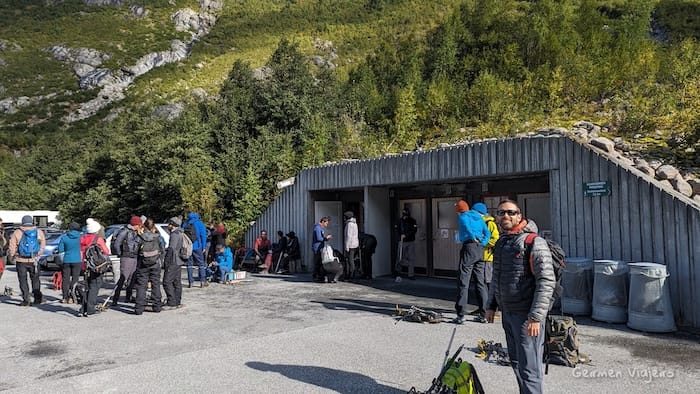 Trekking glaciar Noruega