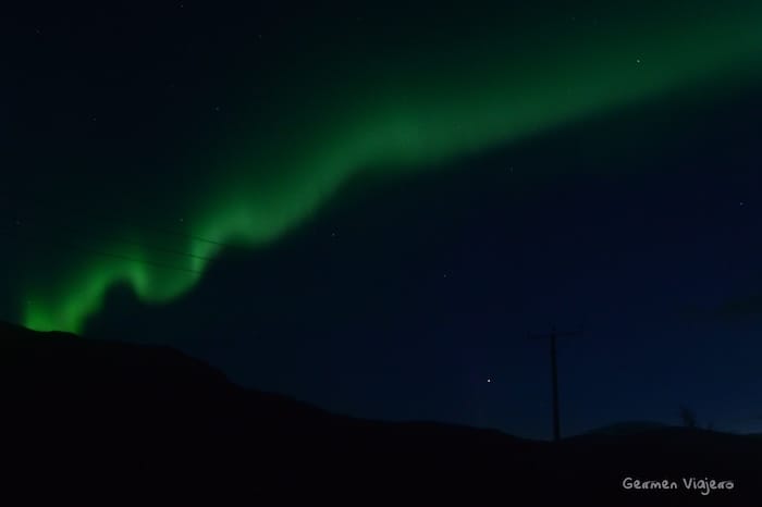 Viaje auroras boreales autocaravana