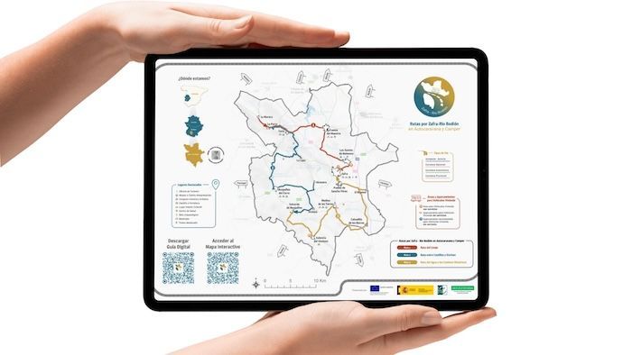 ruta por zafra en autocaravana