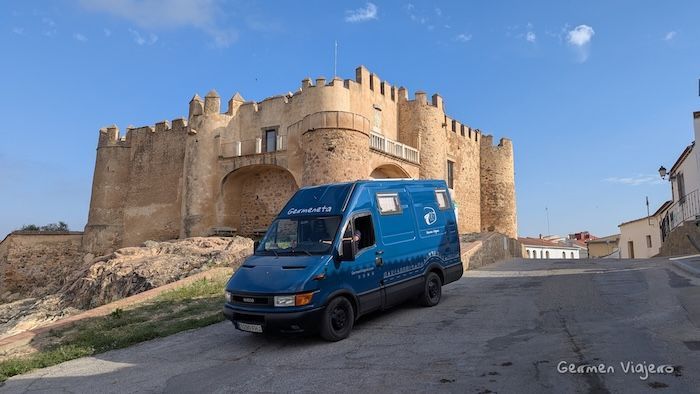 ruta zafra rio bodion en autocaravana
