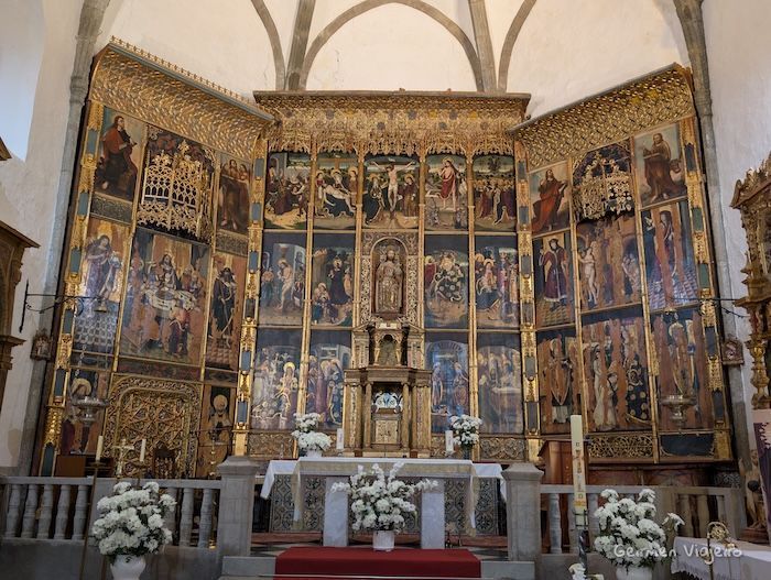 Retablo gotico mudejar